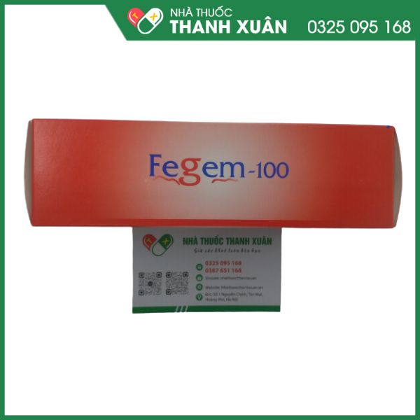 Fegem-100 -bổ sung sắt hiệu quả